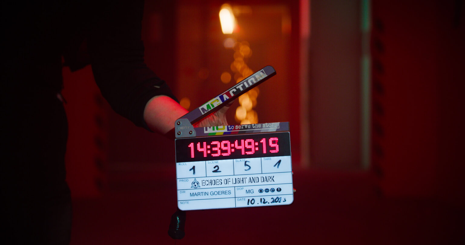 Echoes of light and Dark Behind the scenes, Director Martin Goeres