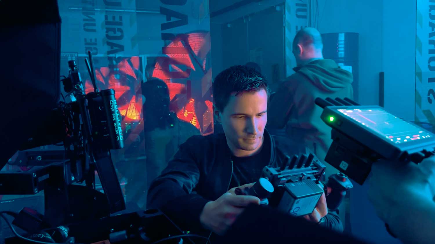 Echoes of light and Dark Behind the scenes, Director Martin Goeres