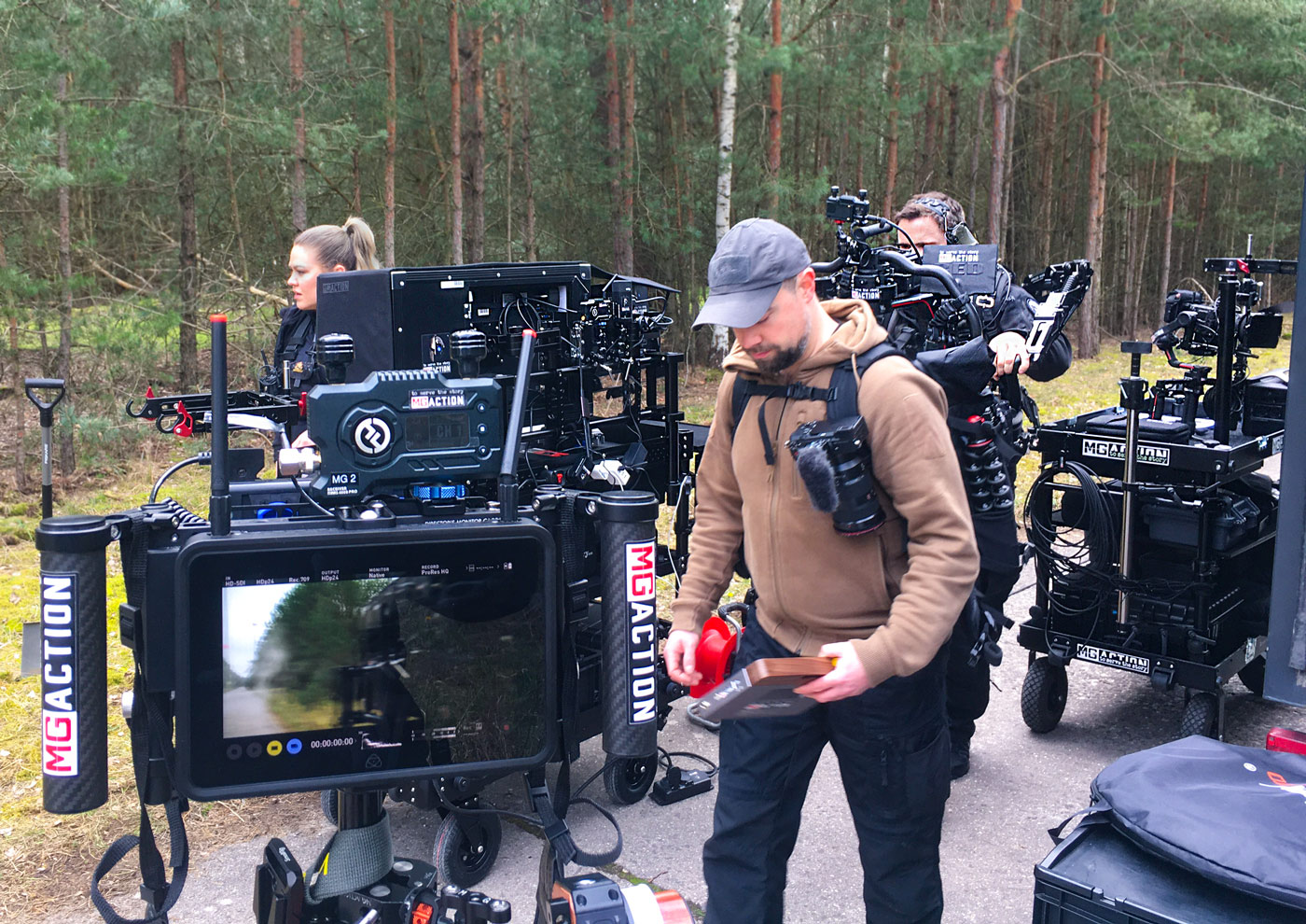 Caracal, Military Short film, behind the scenes, MG Productions, Martin Goeres director,