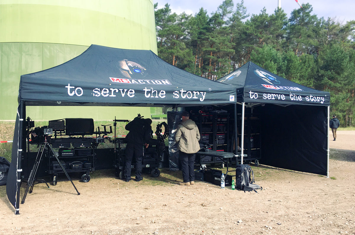 Caracal, Military Short film, behind the scenes, MG Productions, Martin Goeres director,