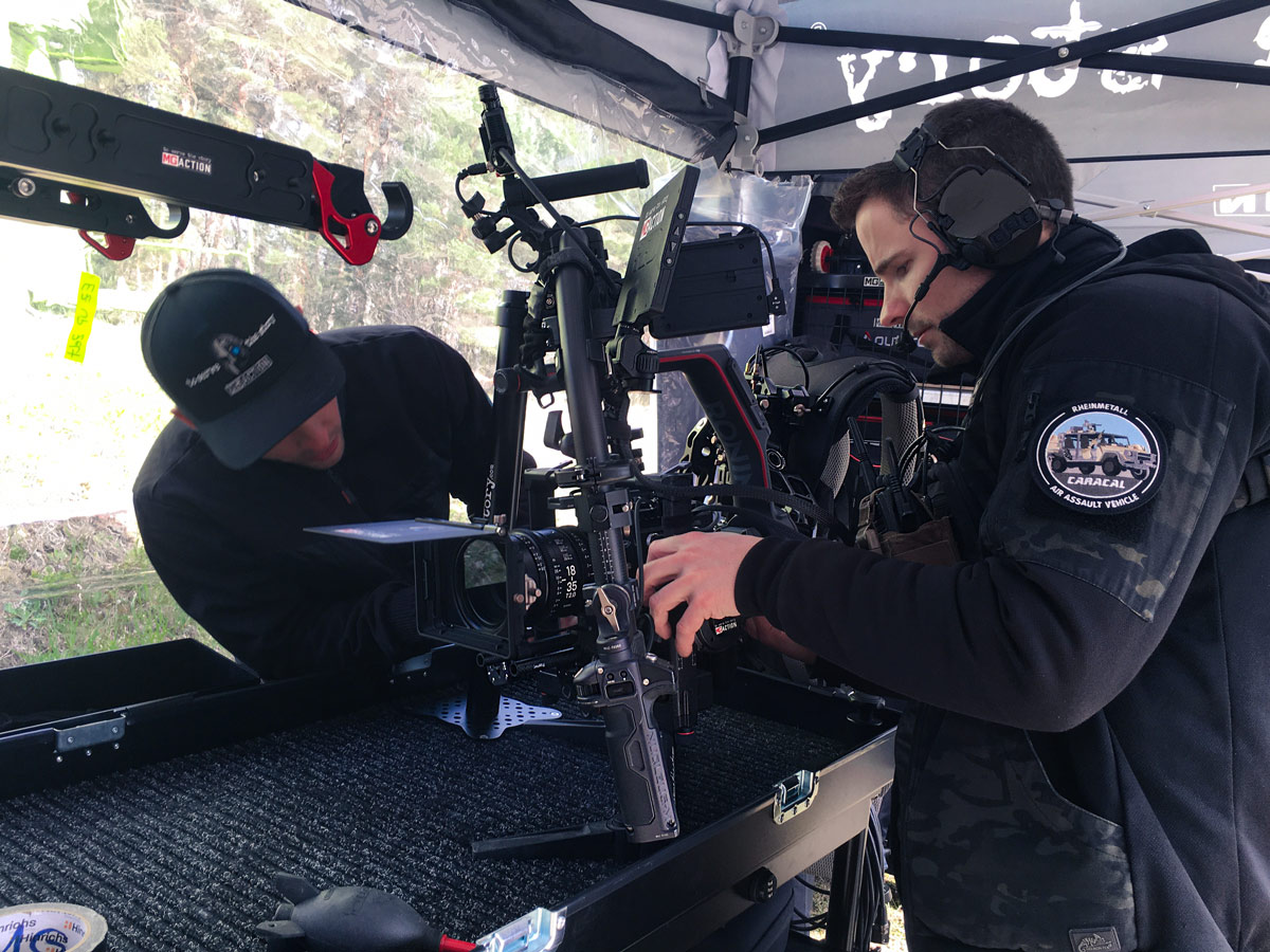 Caracal, Military Short film, behind the scenes, MG Productions, Martin Goeres director,