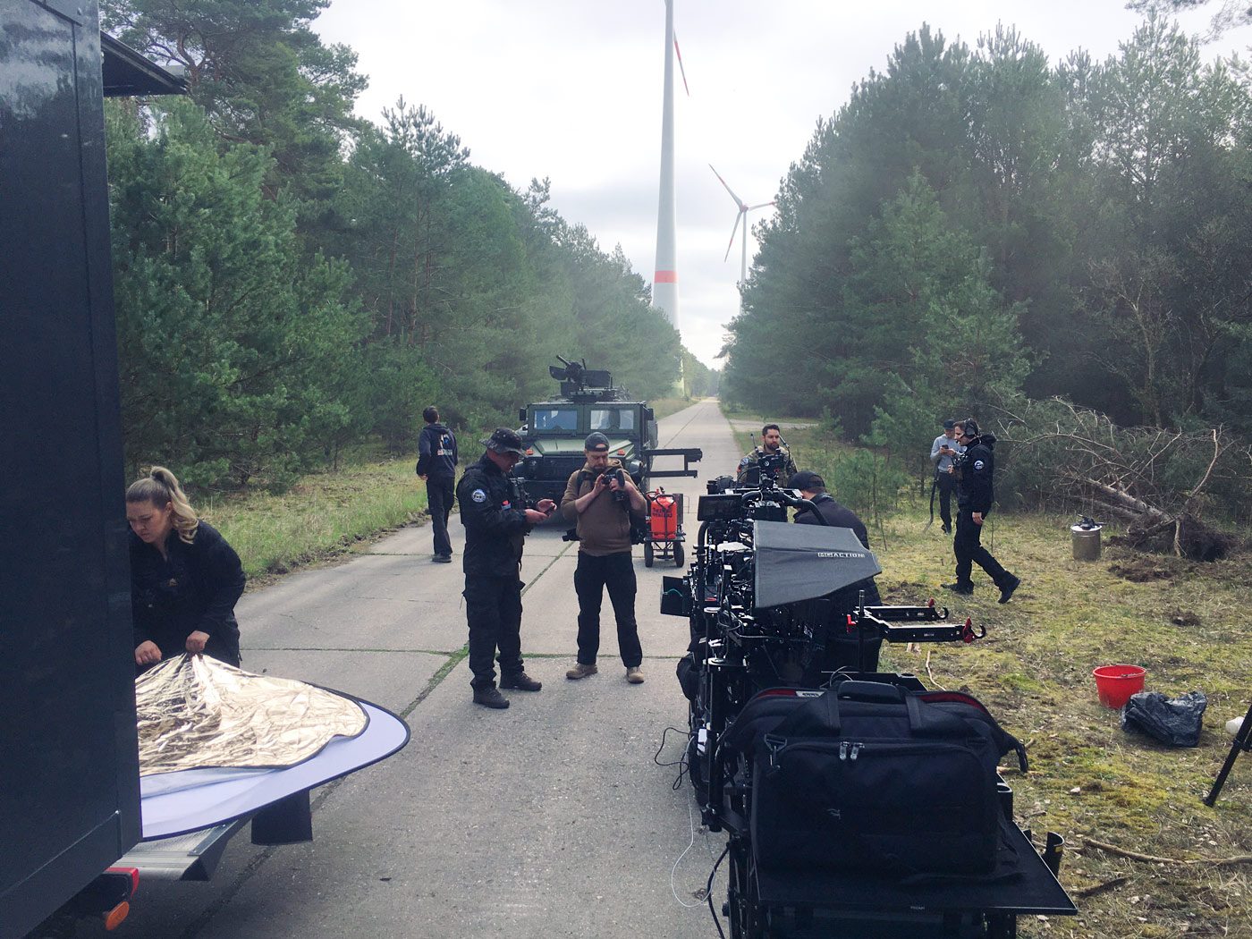 Caracal, Military Short film, behind the scenes, MG Productions, Martin Goeres director,