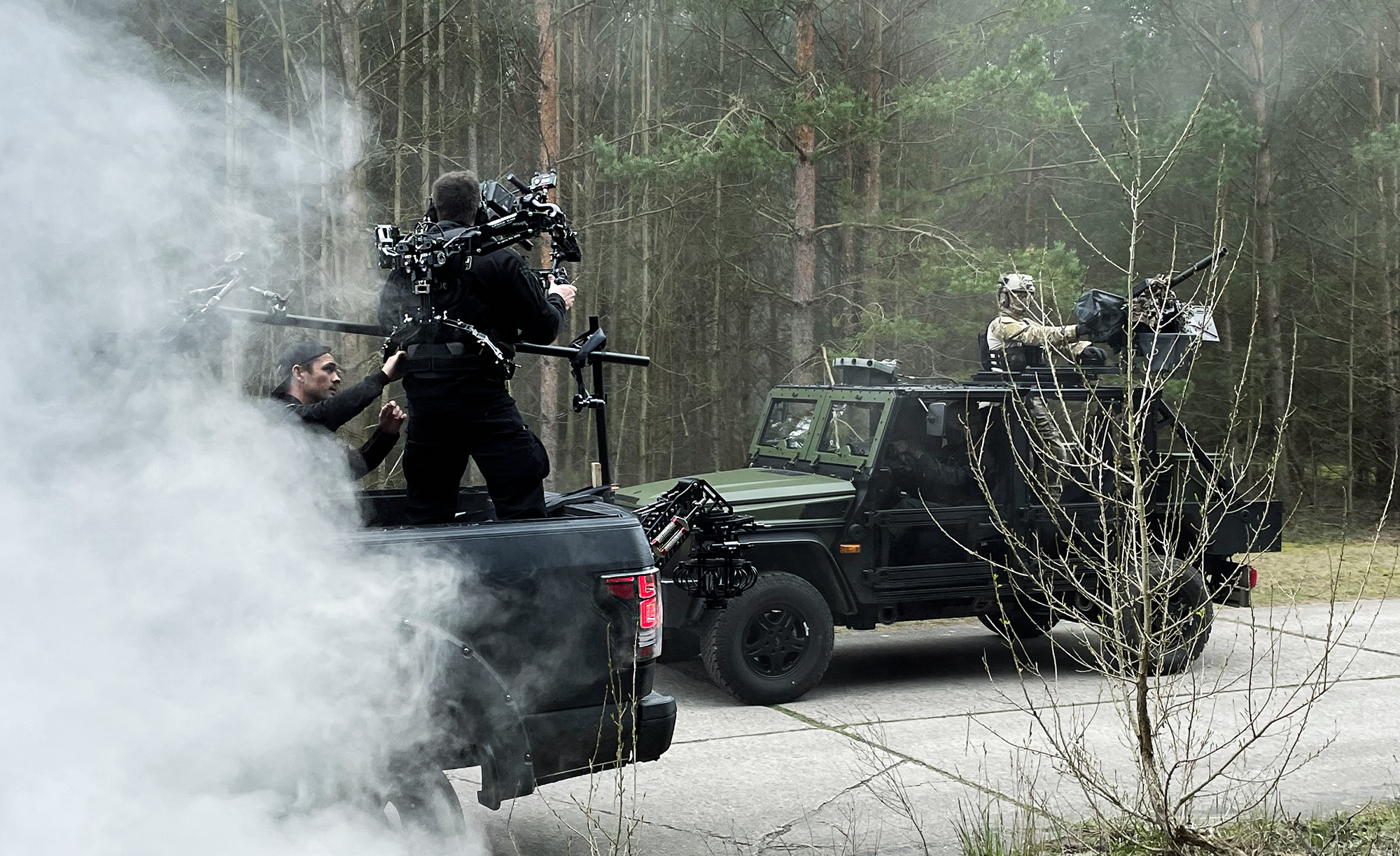 Caracal, Military Short film, behind the scenes, MG Productions, Martin Goeres director,